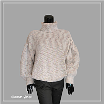 Baggy High Neck Top  Medium