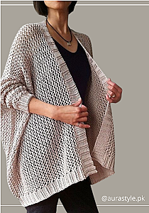 Fancy Net Cardigan